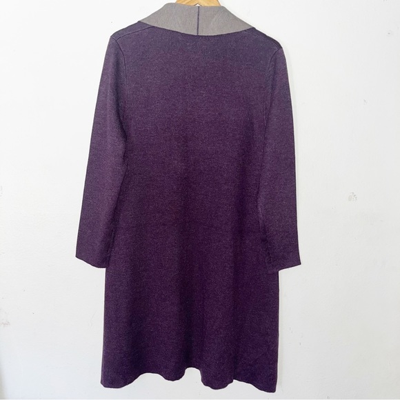 BCBG MAX Sport Open Front Cardigan Duster Sweater coat Sz L - Picture 6 of 7